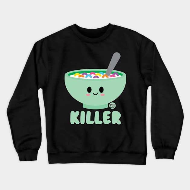 CEREAL KILLER Crewneck Sweatshirt by toddgoldmanart